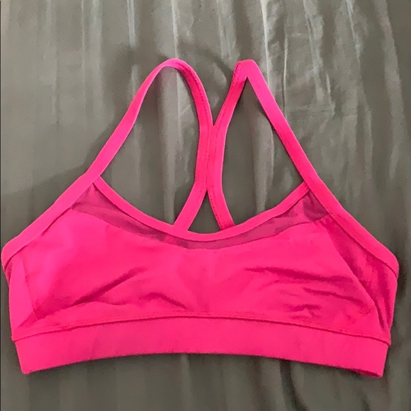 lululemon athletica Tops - Pink lululemon sports bra size 6
